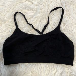 Black Sports Bra